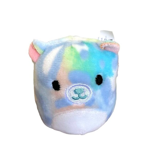 New Squishmallow Series 2 Micromallow MM-#17 Rainbow Leopard Lindsay 2.5” - Picture 3 of 7